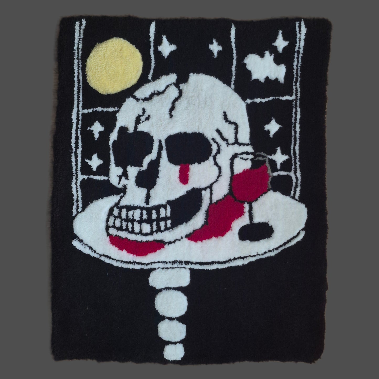 "Draculas Night Out" Gothic Wall Tapestry